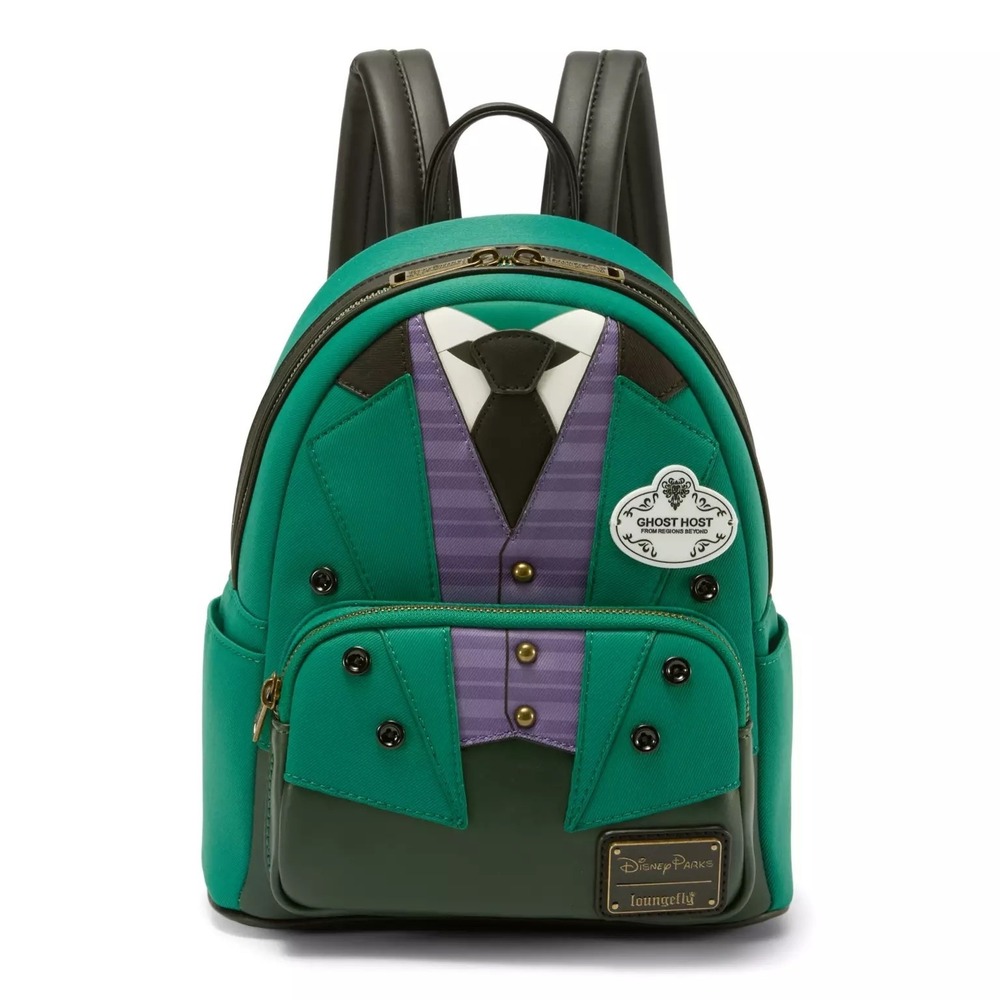 Loungefly Disney Parks Haunted Mansion Ghost Host Mini Backpack 2026 NWT